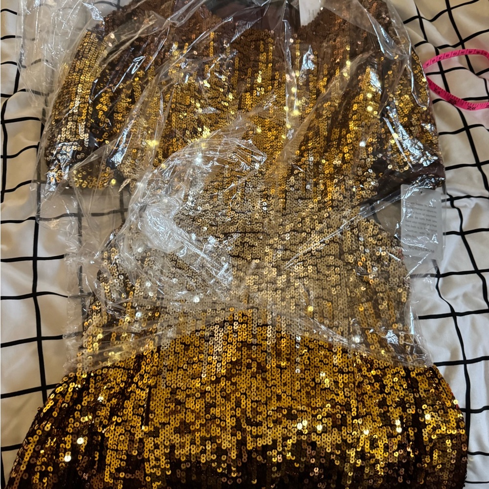 French Connection Sequin Embellished Dress